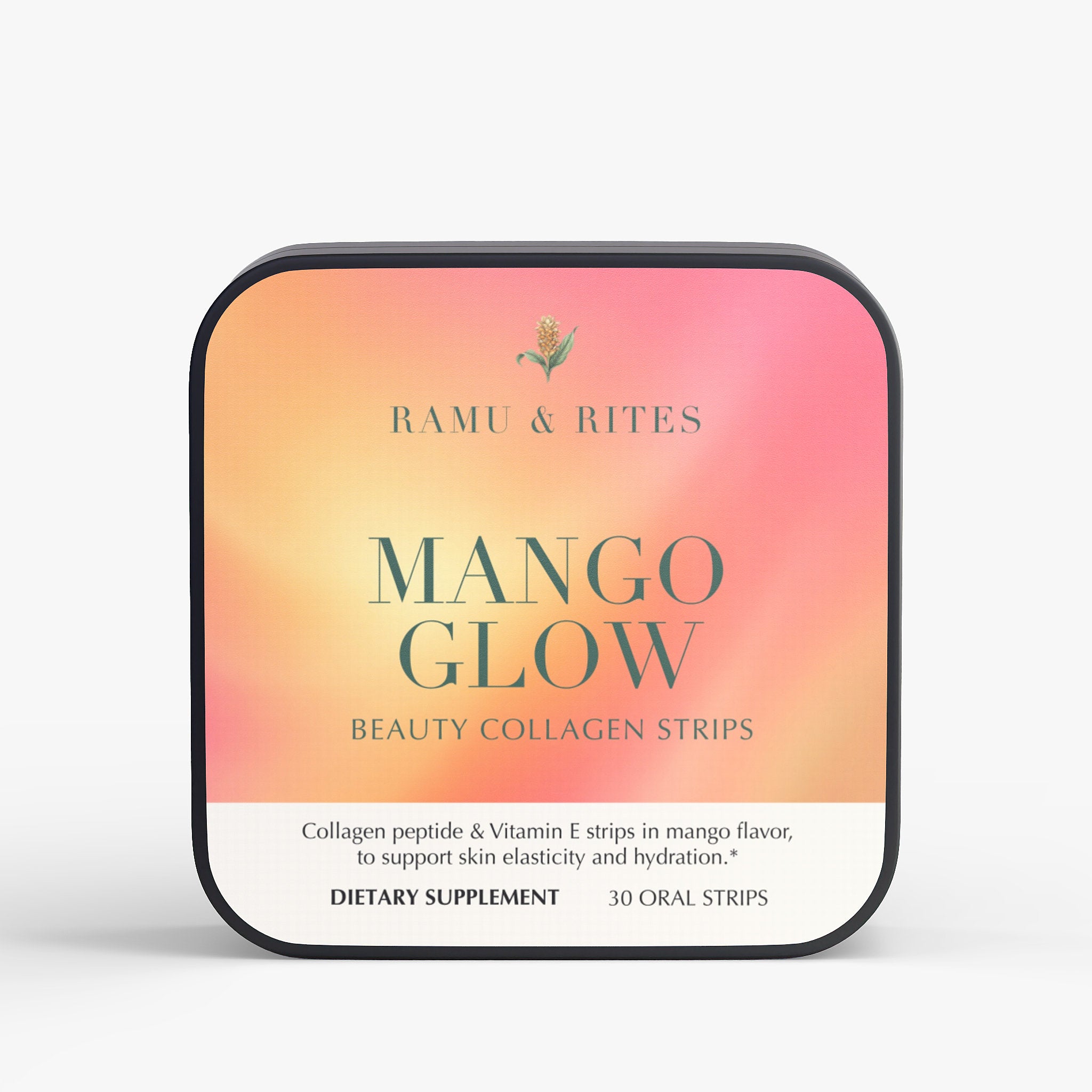 Mango Glow: Beauty Collagen Strips