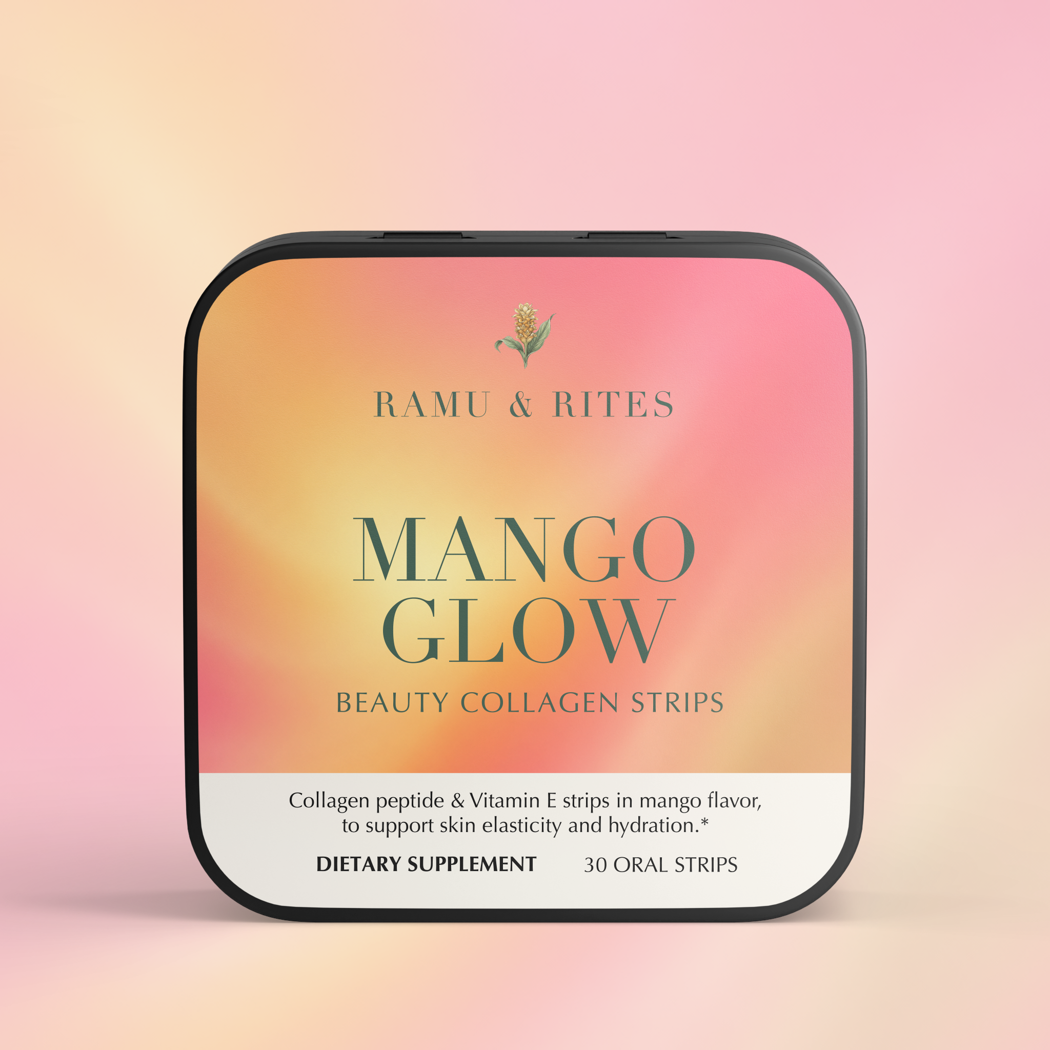 Mango Glow: Beauty Collagen Strips