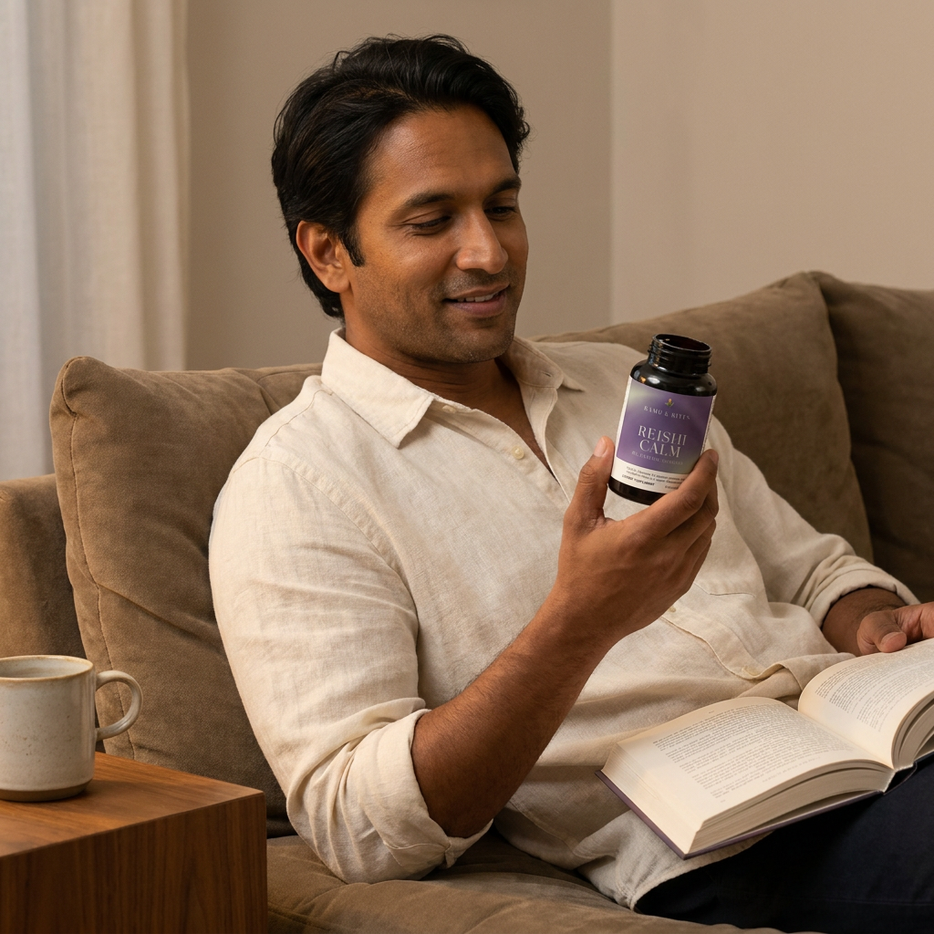 Reishi Calm: Relaxation Gummies