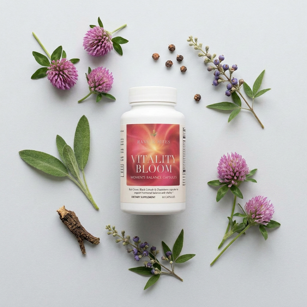 Vitality Bloom: Women's Balance Capsules